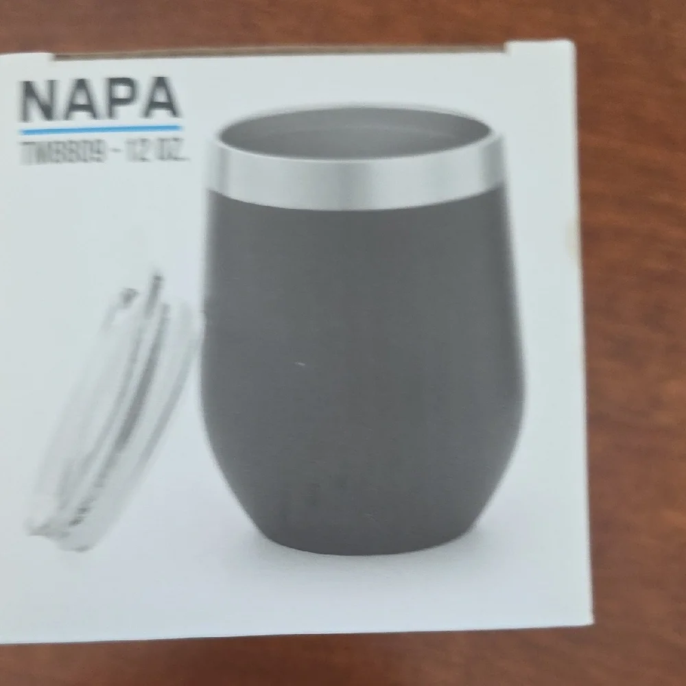 NAPA Black Stainless Steel Tumbler - Picture 3 of 4